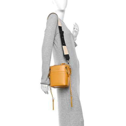 Chloe Smooth Calfskin Small Roy Bucket Bag Burning Camel 2 of 10