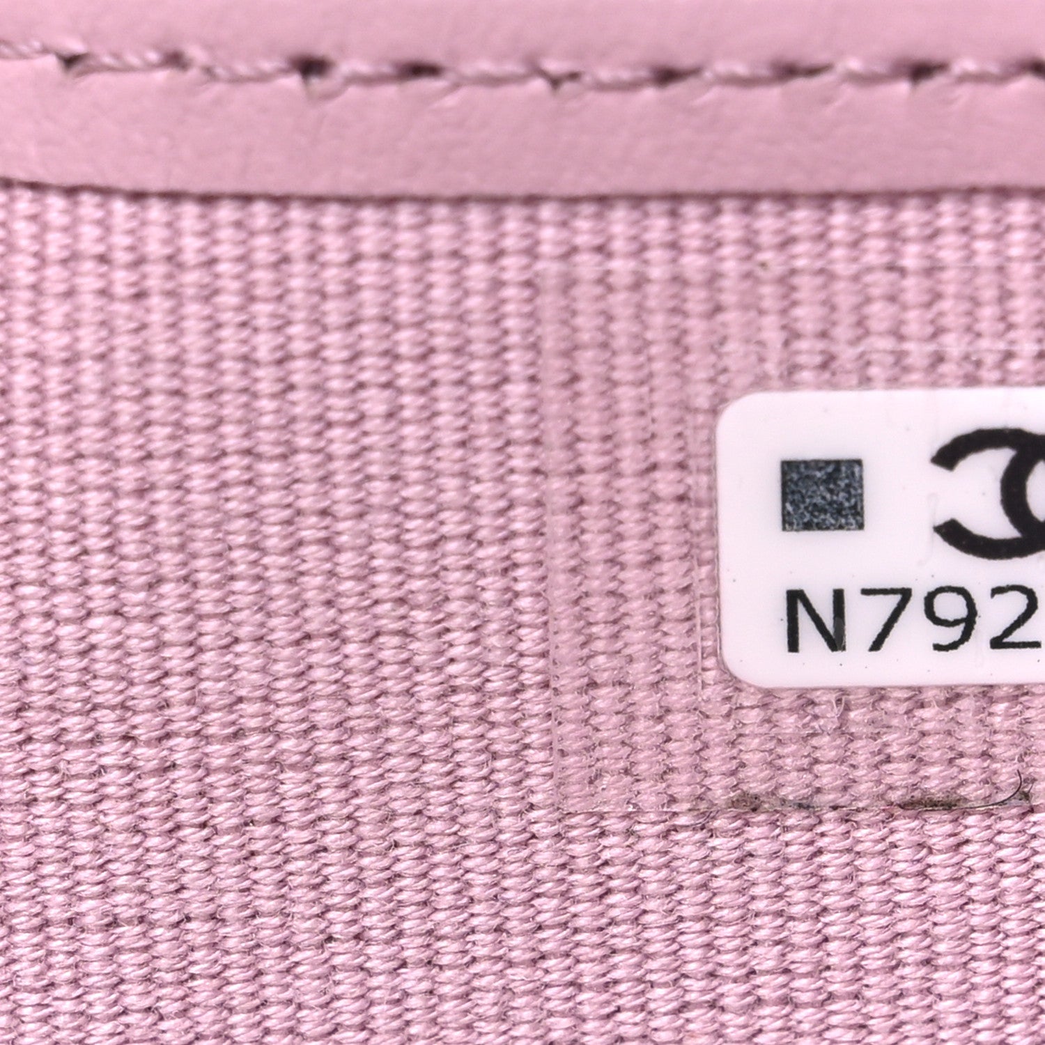 Chanel Caviar Quilted Compact Flap Wallet Light Pink 8 of 9