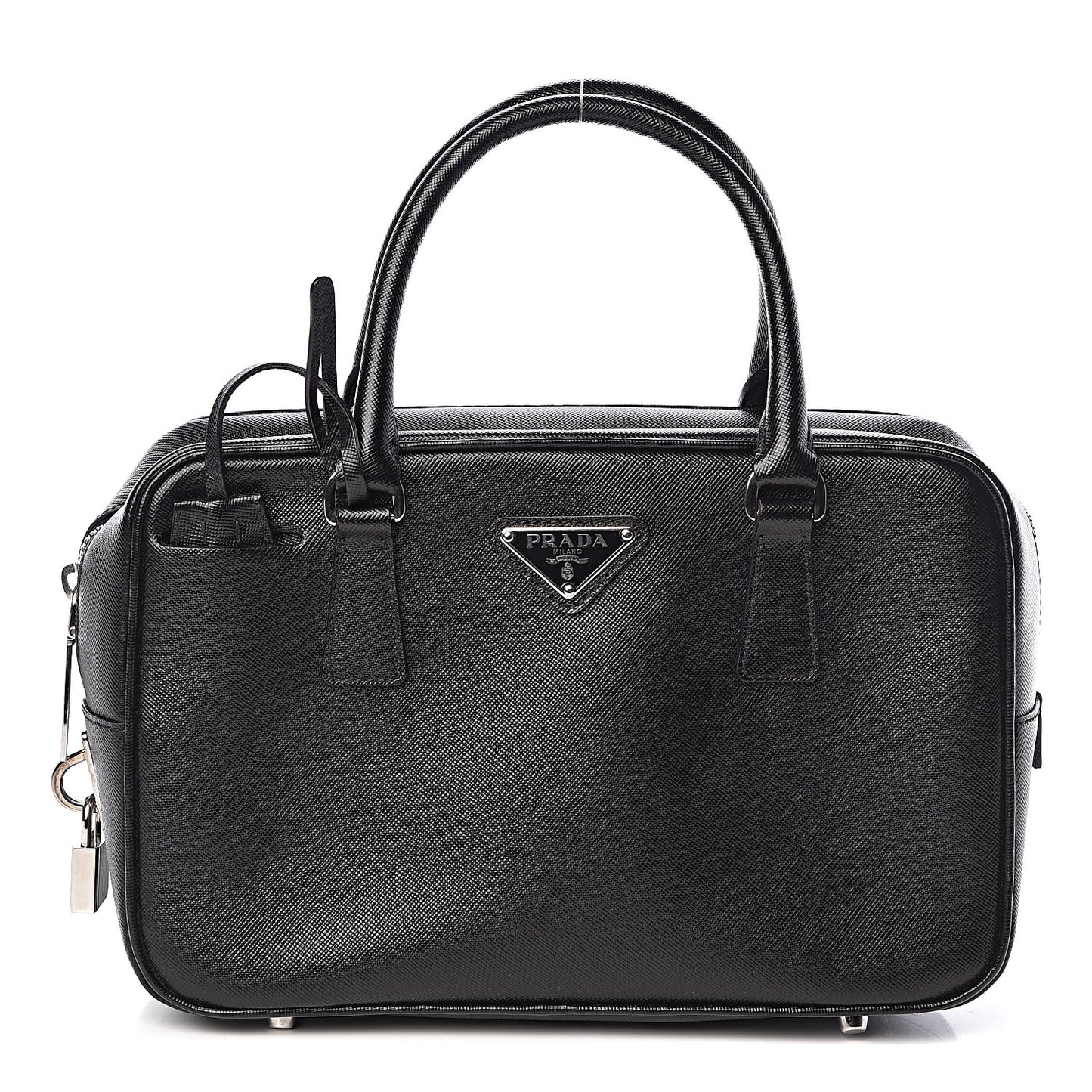 Saffiano Lux Bauletto Black