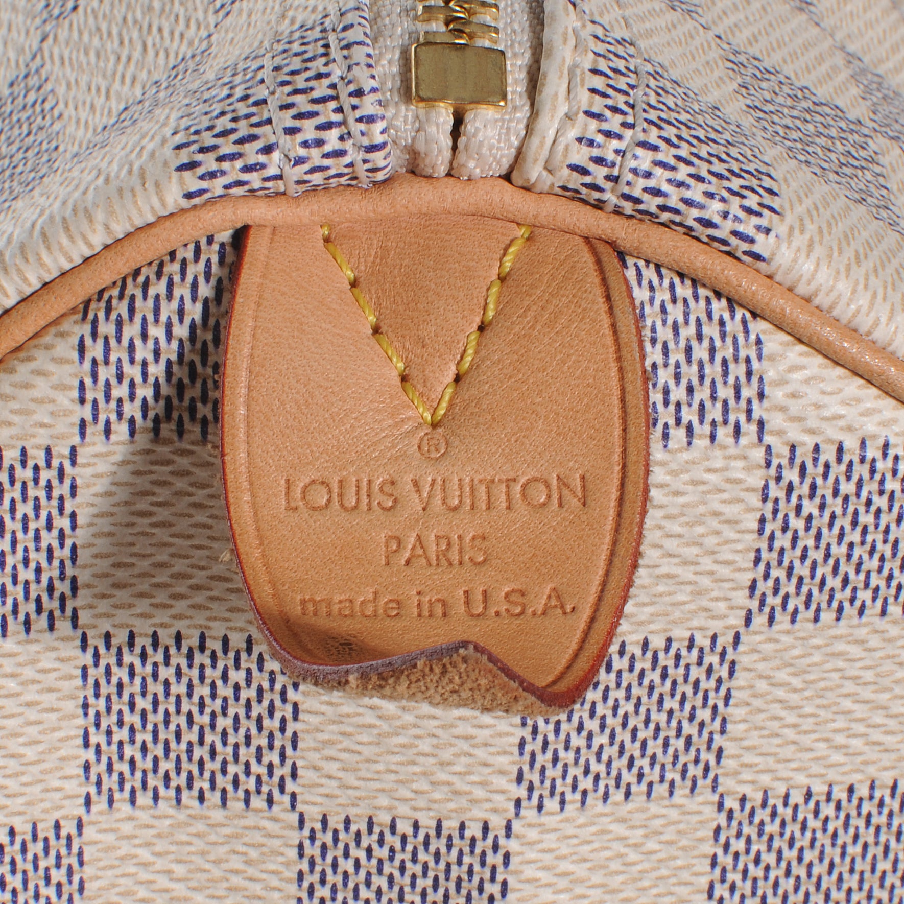 Louis Vuitton Damier Azur Speedy 30 5 of 7