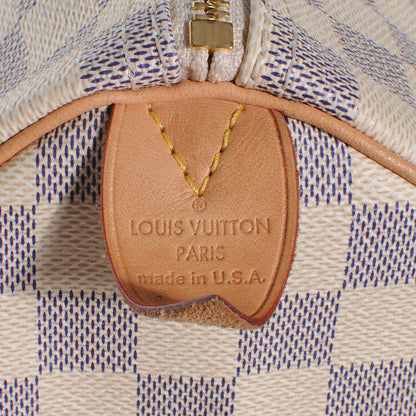 Louis Vuitton Damier Azur Speedy 30 5 of 7