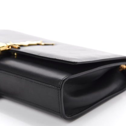 Saint Laurent Smooth Calfskin Medium Classic Monogram Kate Tassel Satchel Black 7 of 11