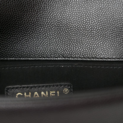 Chanel Caviar Quilted Small Boy Flap Black 12 of 13