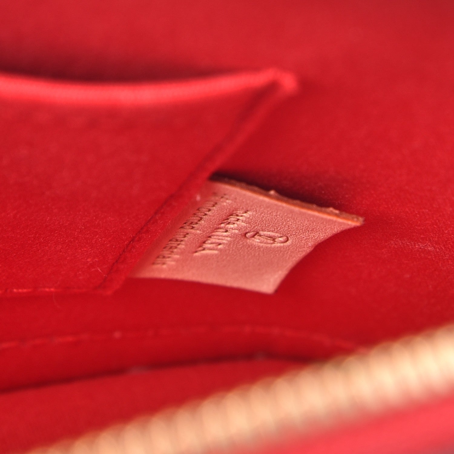 Louis Vuitton Vernis Alma BB Cherry 8 of 9