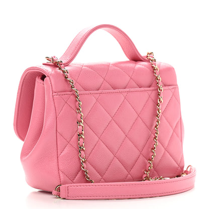 Chanel Caviar Quilted Small Business Affinity Flap Pink 3 of 9