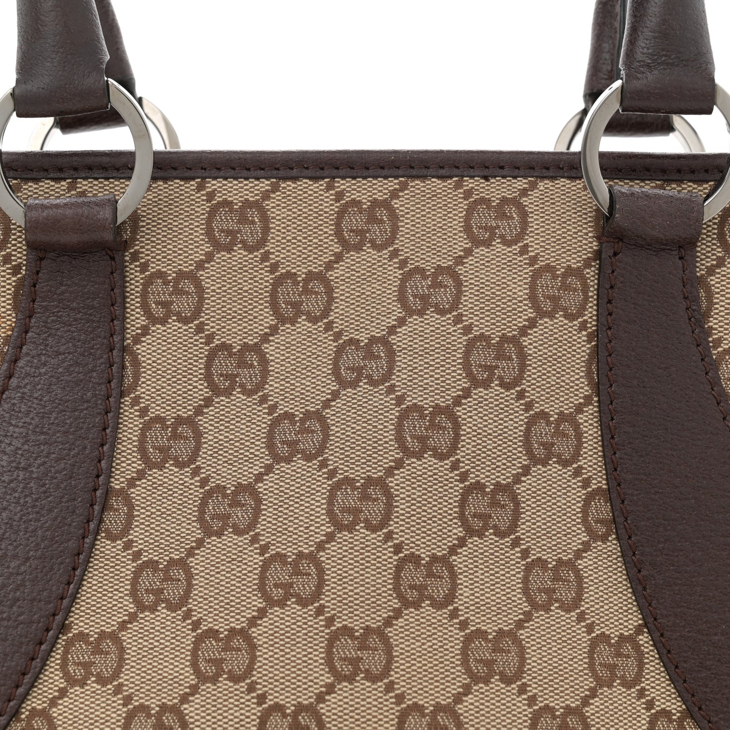 Monogram Shoulder Bag Dark Brown