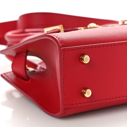 Versace Calfskin Small Medusa '95 Tote Bag Red 9 of 10