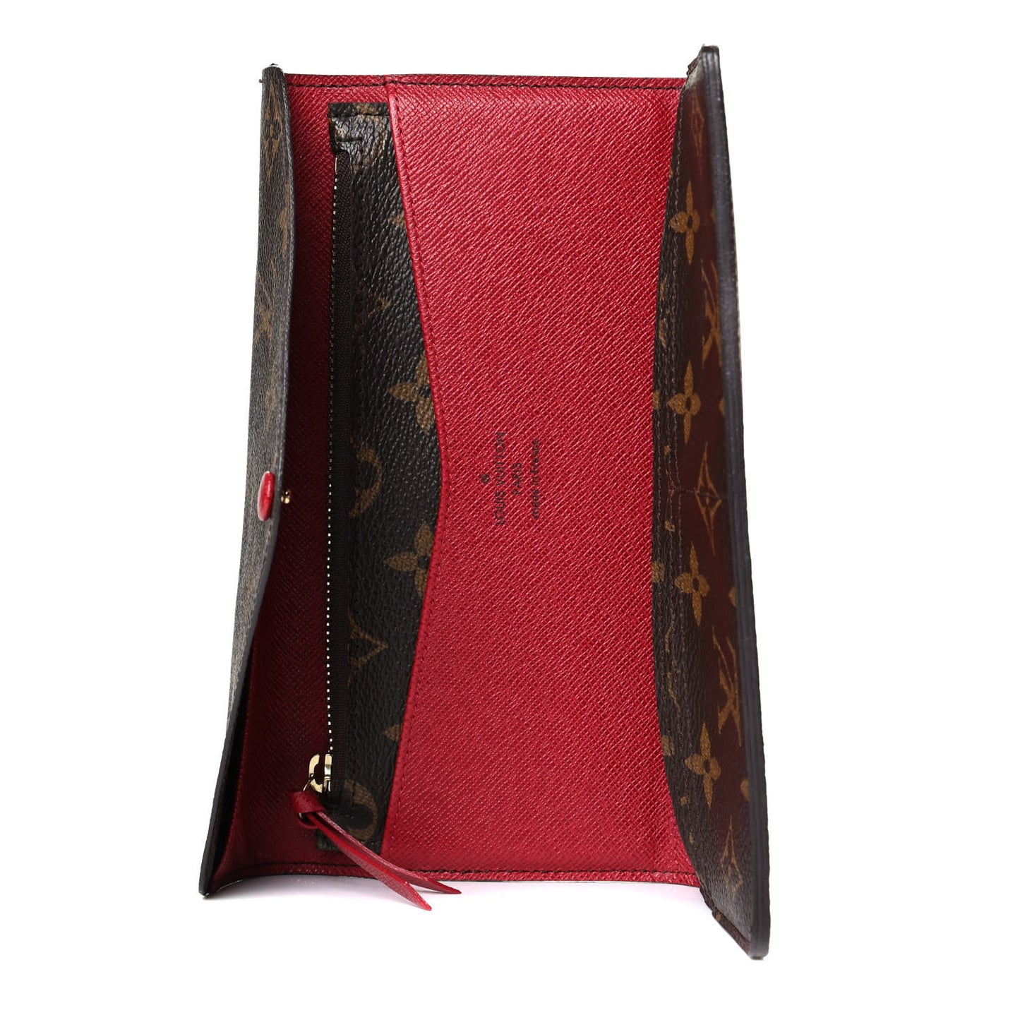 Monogram Josephine Wallet Red