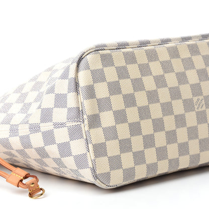Louis Vuitton Damier Azur Neverfull MM 6 of 11