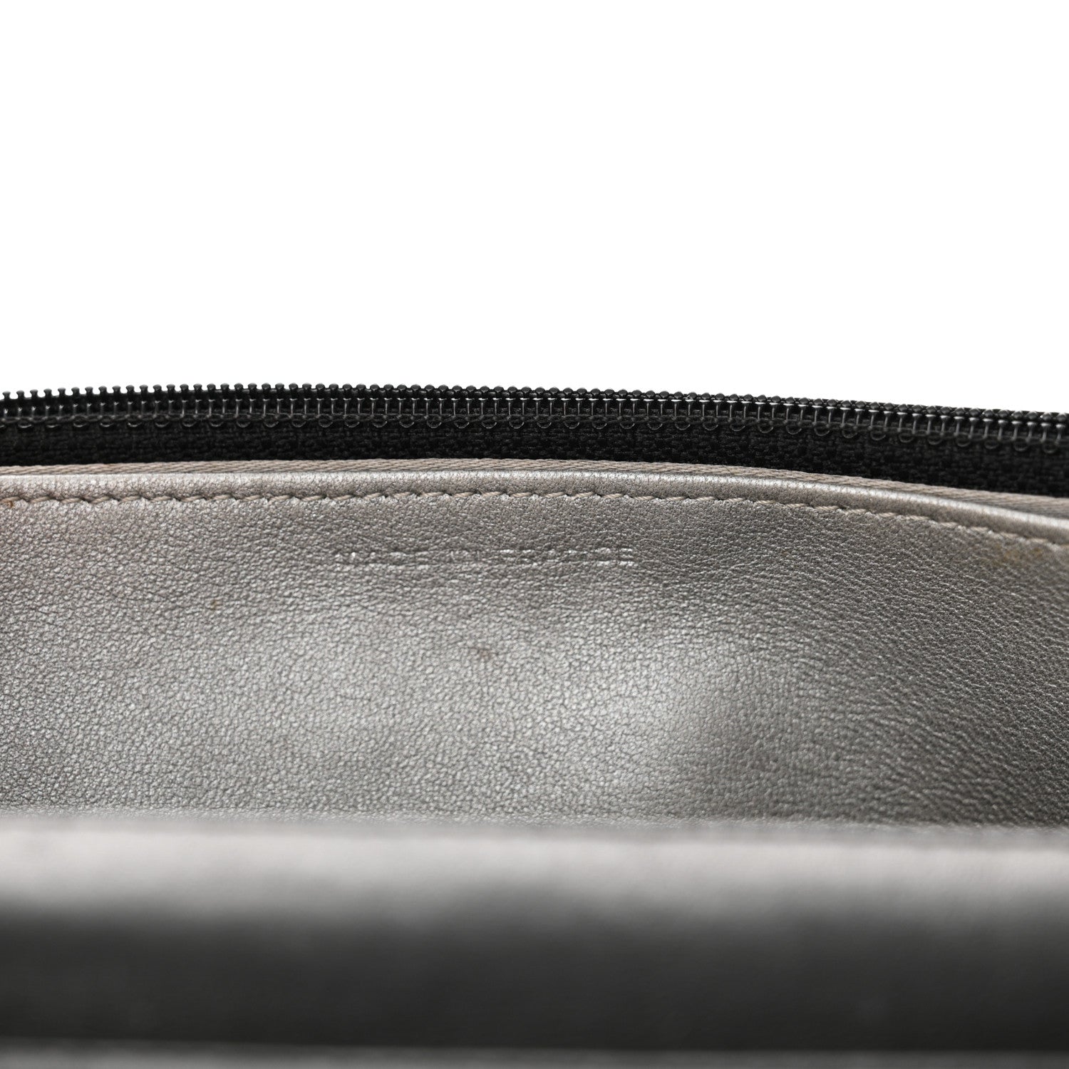 Chanel Lambskin Camellia Embossed Wallet on Chain WOC Black 7 of 17