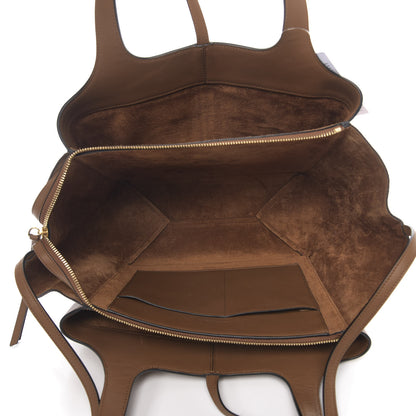 Celine Smooth Calfskin Suede Small Tri-Fold Bag Camel 5 of 11