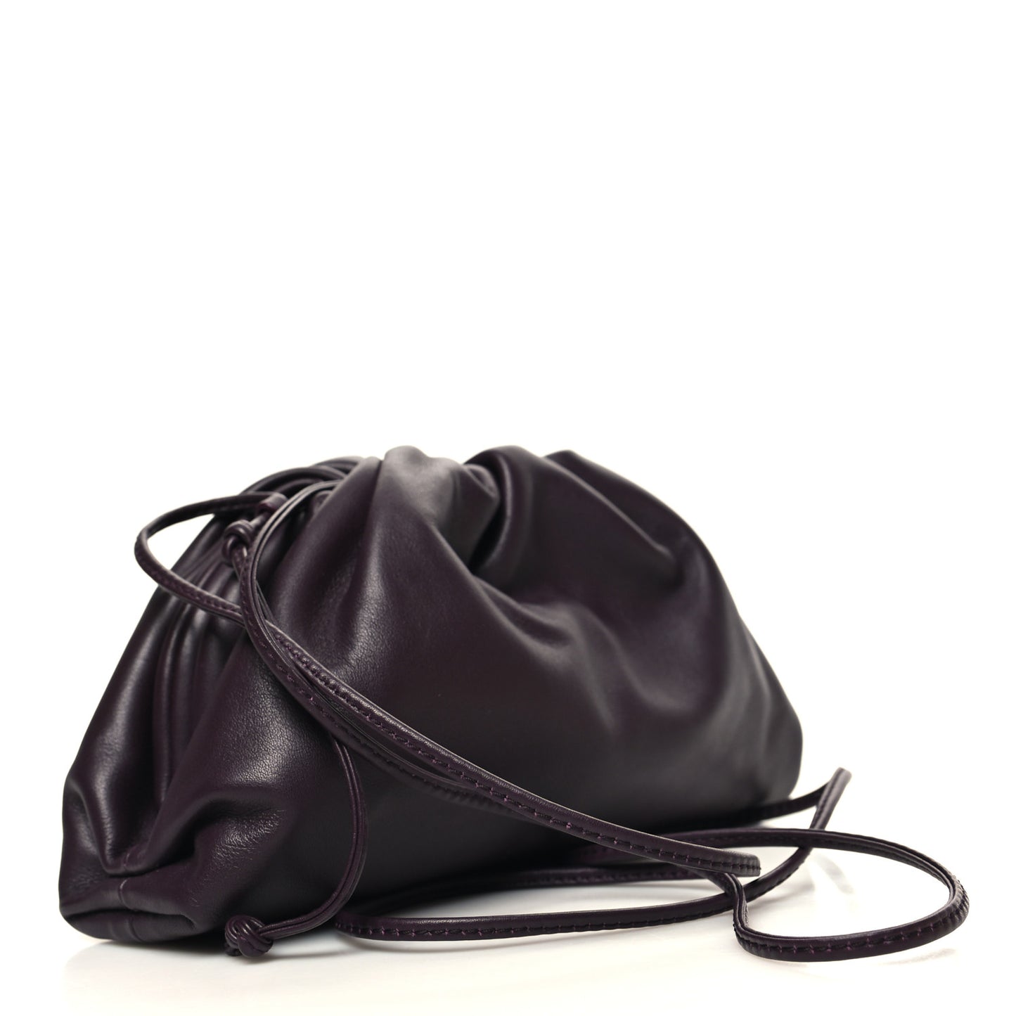 Butter Calfskin The Mini Pouch Grape
