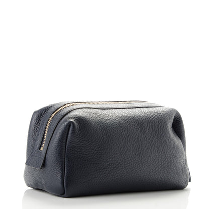 Gucci Pebbled Calfskin Large Soho Cosmetic Case Blue 3 of 7