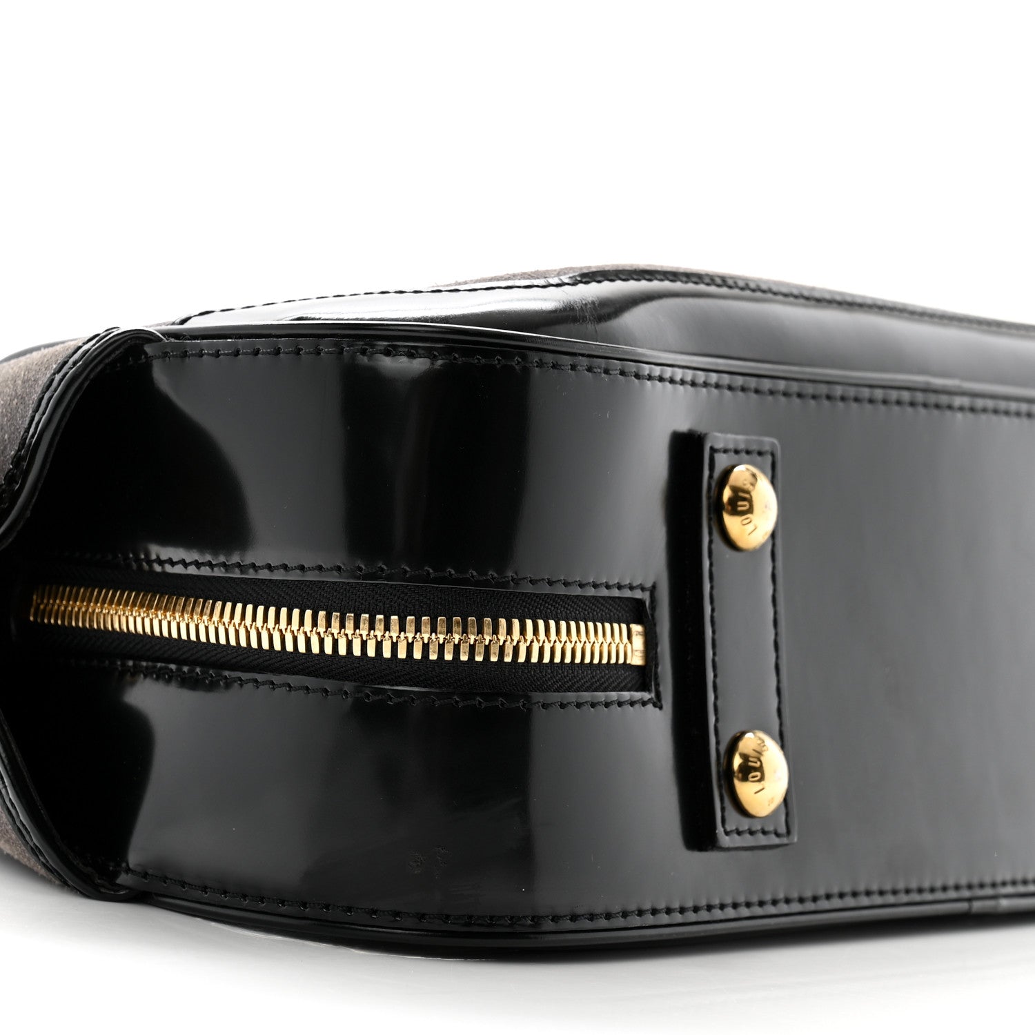 Louis Vuitton Havane Stamped Trunk Bowler PM Gray 8 of 11