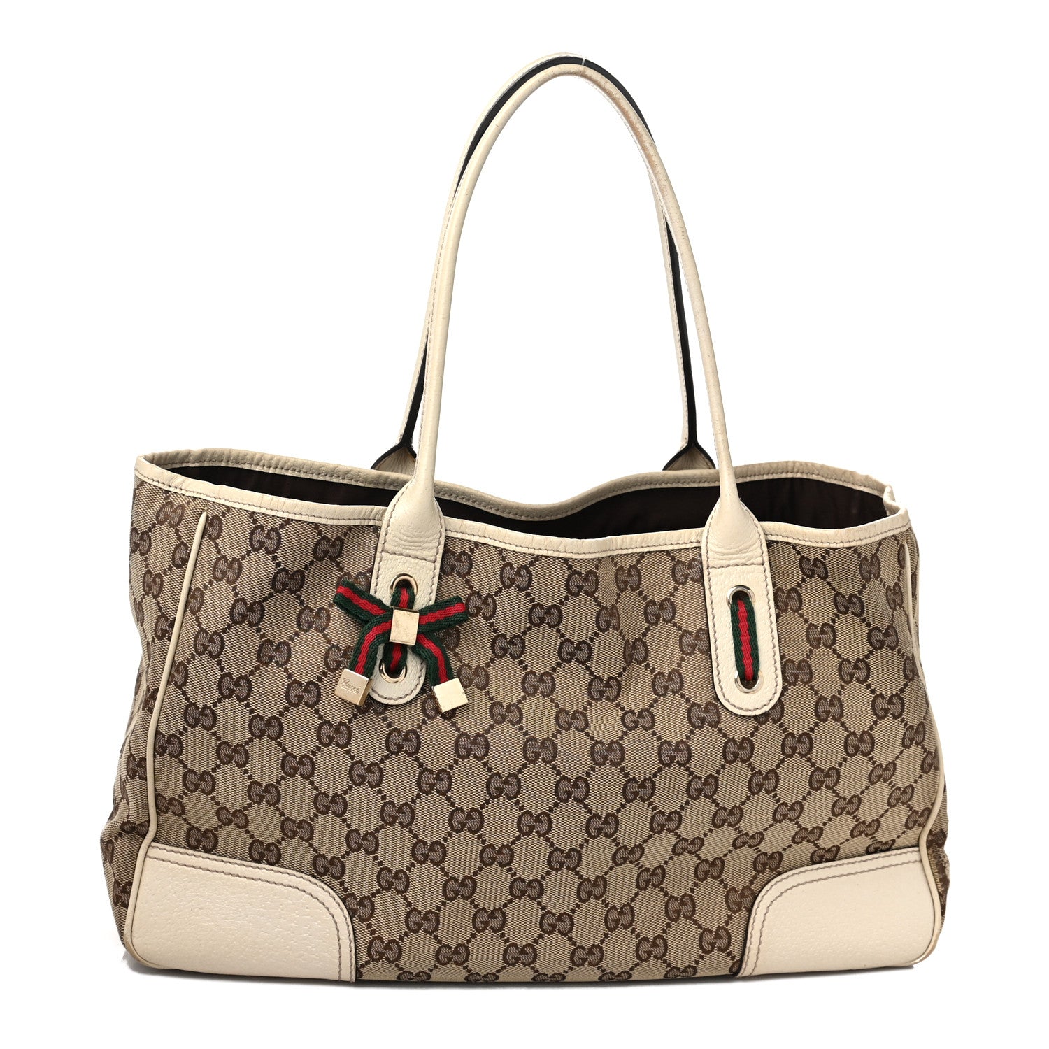 Gucci Monogram Medium Princy Tote Off White 1 of 12