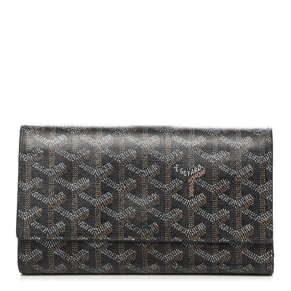 Goyard Goyardine Rivoli Wallet Black 1 of 9