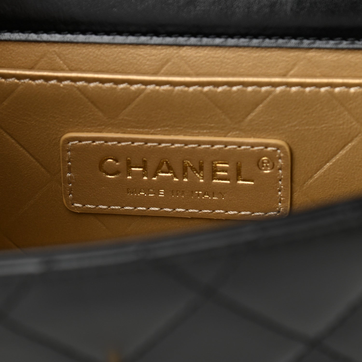 Chanel Calfskin Quilted Mini Coco Ring Flap Black 6 of 12