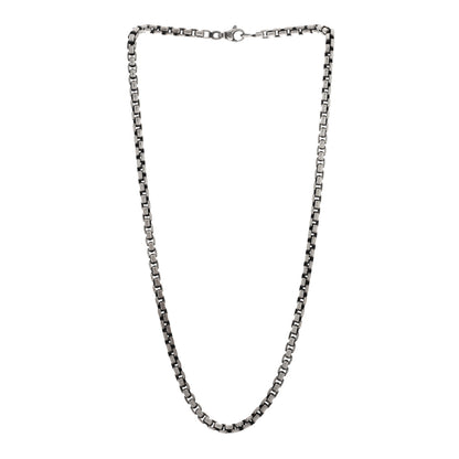 David Yurman Sterling Silver 4.8mm Box Chain Necklace 20" 3 of 4