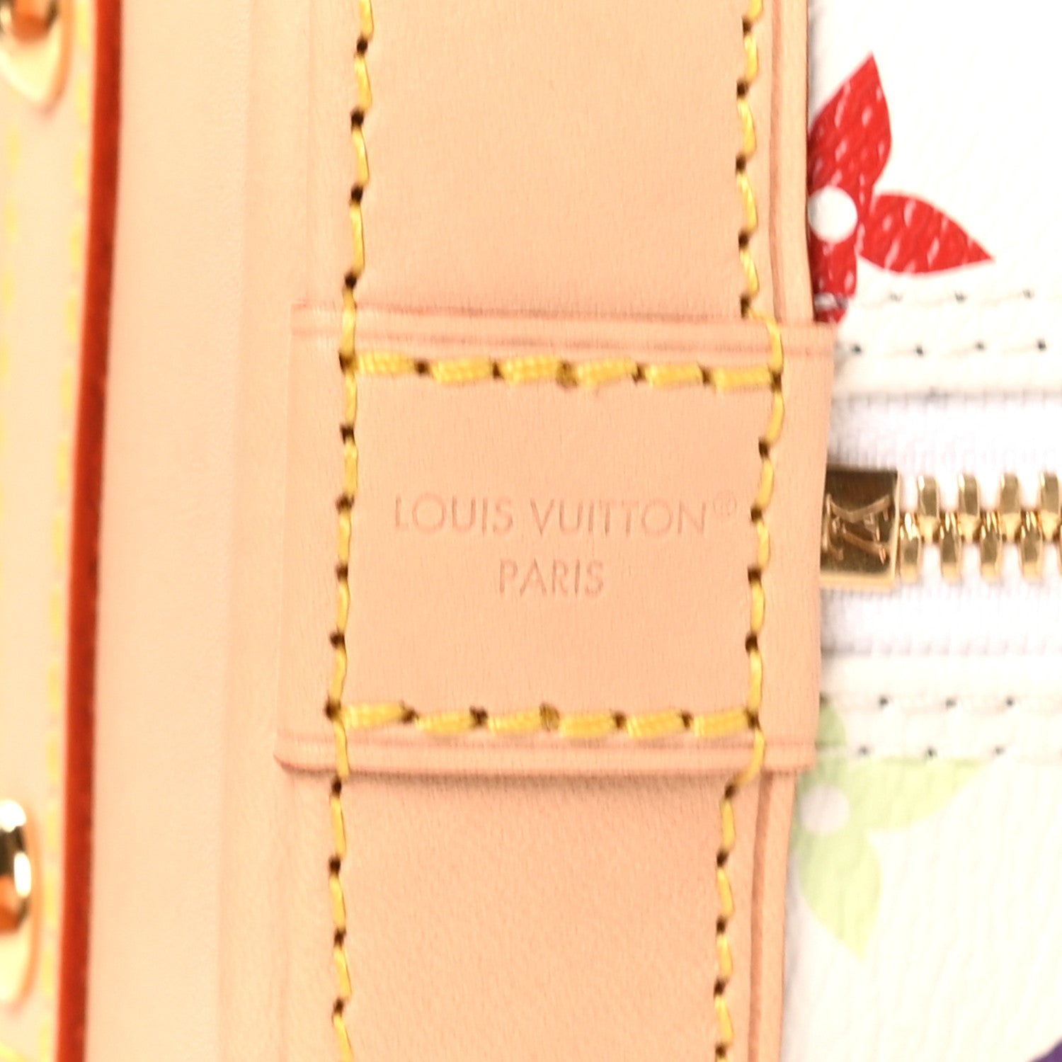 Louis Vuitton LV x TM Monogram Multicolor Alma BB White 7 of 11