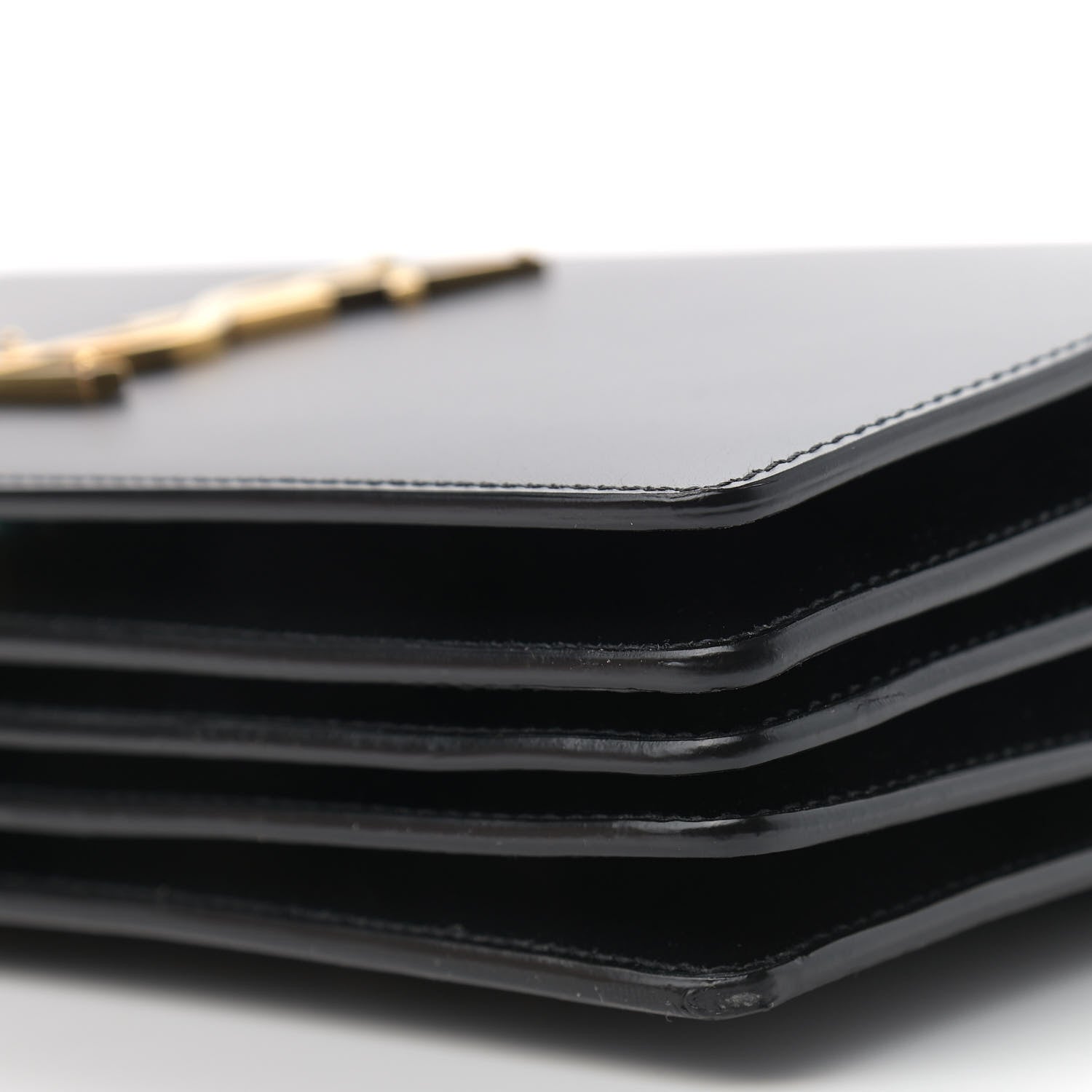 Saint Laurent Smooth Calfskin Shoulder Bag Black 9 of 9