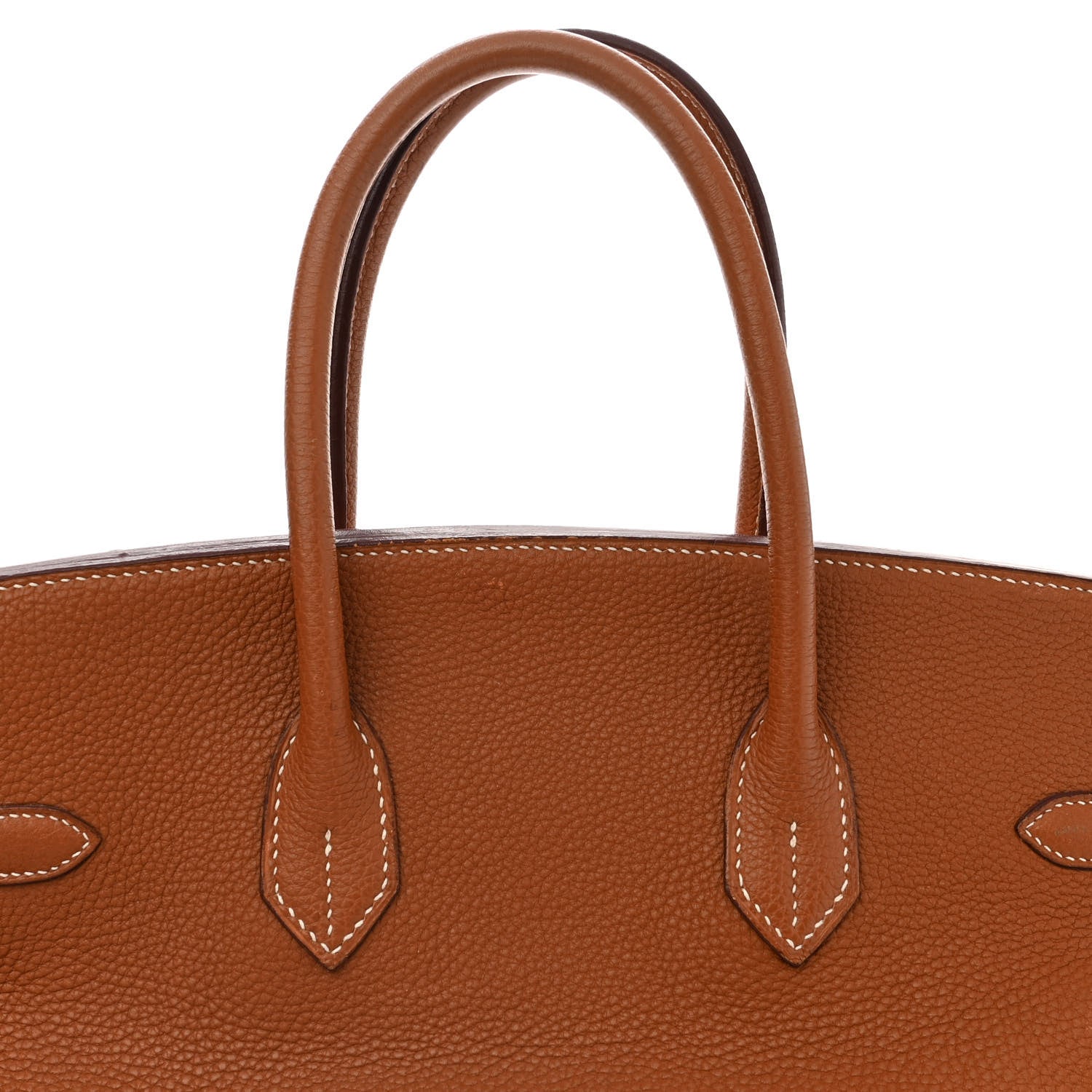 Hermes Taurillon Clemence Birkin 35 Gold 17 of 17