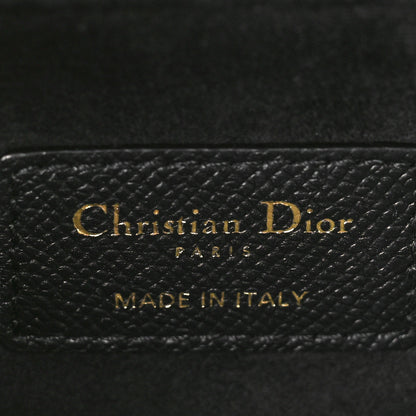 Christian Dior Grained Calfskin Mini Saddle Bag Black 6 of 8