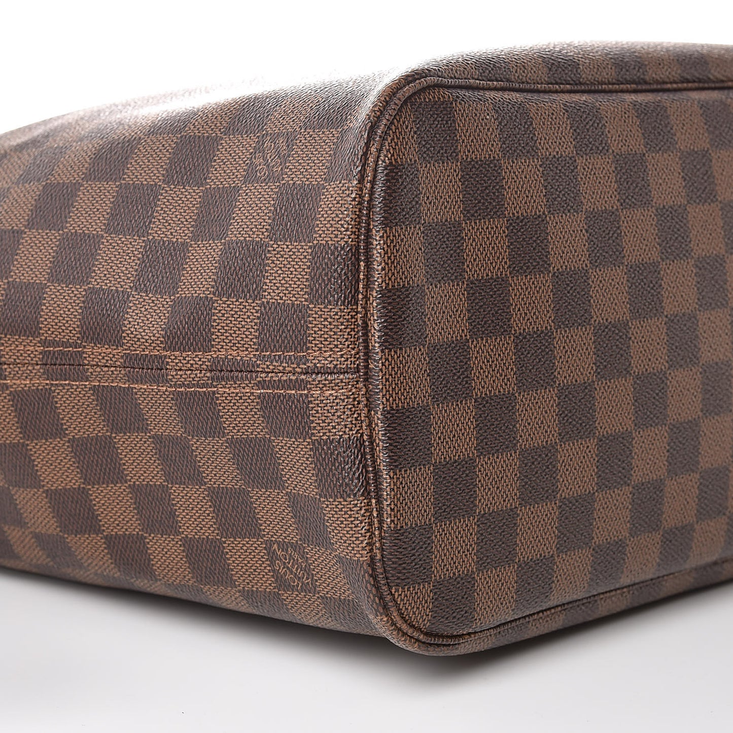 Damier Ebene Neo Neverfull MM Rose Ballerine