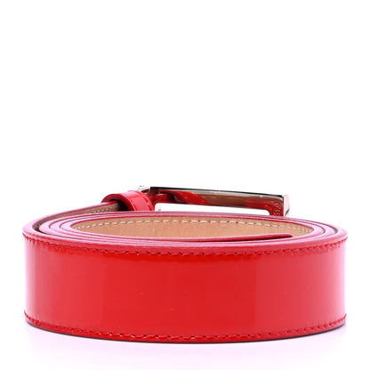 Fendi Patent FF Belt 95 38 Red 2 of 5
