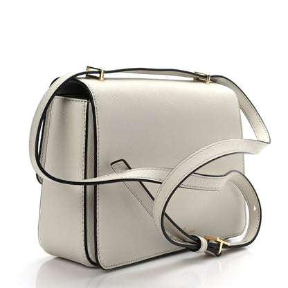 Marc Jacobs Textured Calfskin The J Link Shoulder Bag Ivory 3 of 9