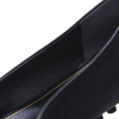 Gucci Calfskin Bayadere Bee Ballerina Flats 39 Black 11 of 12