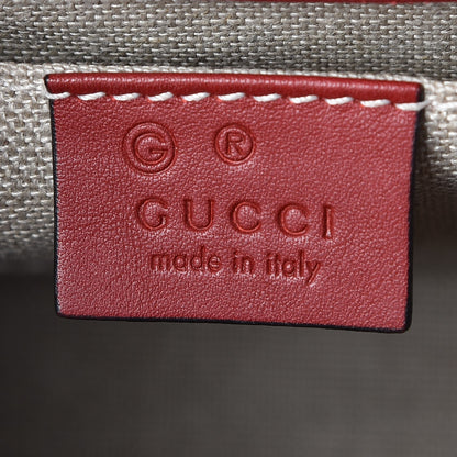 Gucci Microguccissima Medium Emily Chain Shoulder Bag Red 6 of 7