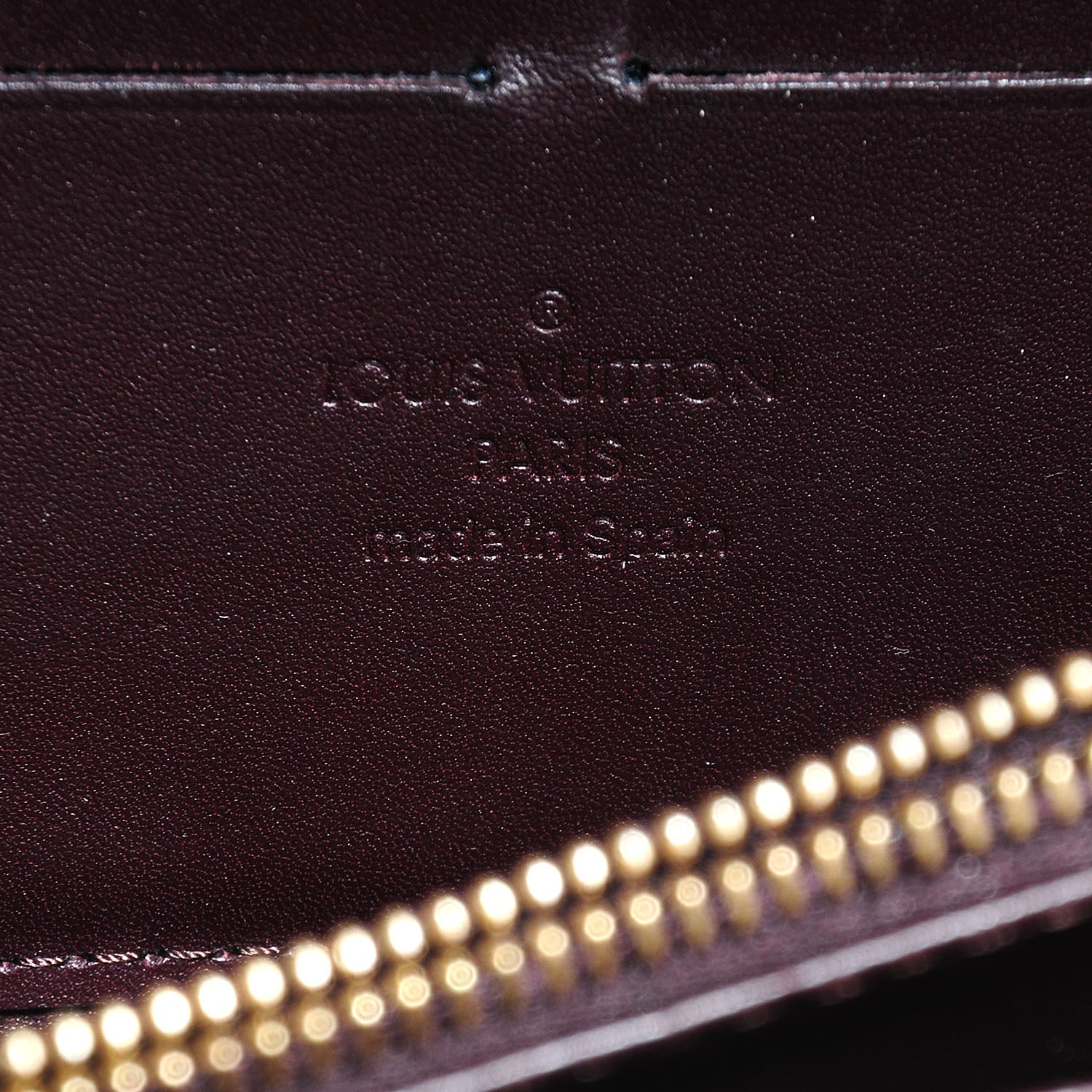 Louis Vuitton Vernis Zippy Wallet Amarante 6 of 8
