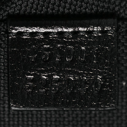 Gucci GG Supreme Monogram Large Four Wheel Suitcase Black Grey 6 of 10