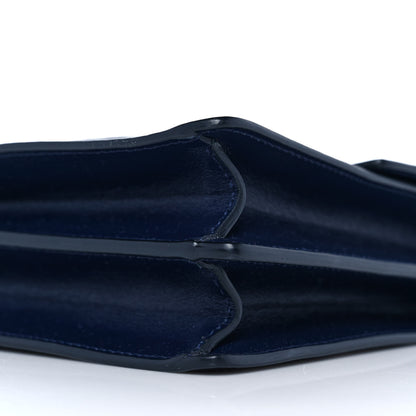 Salvatore Ferragamo Calfskin Aileen Navy 7 of 8