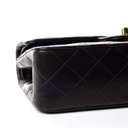 Chanel Lambskin Quilted Small Double Flap Black 5 of 16