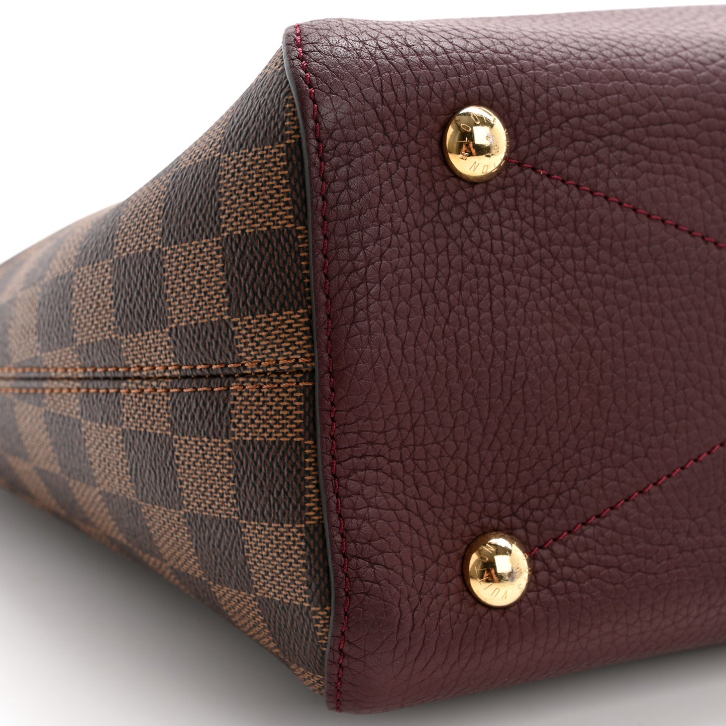 Damier Ebene Cuir Taurillon Hyde Park Fuchsia