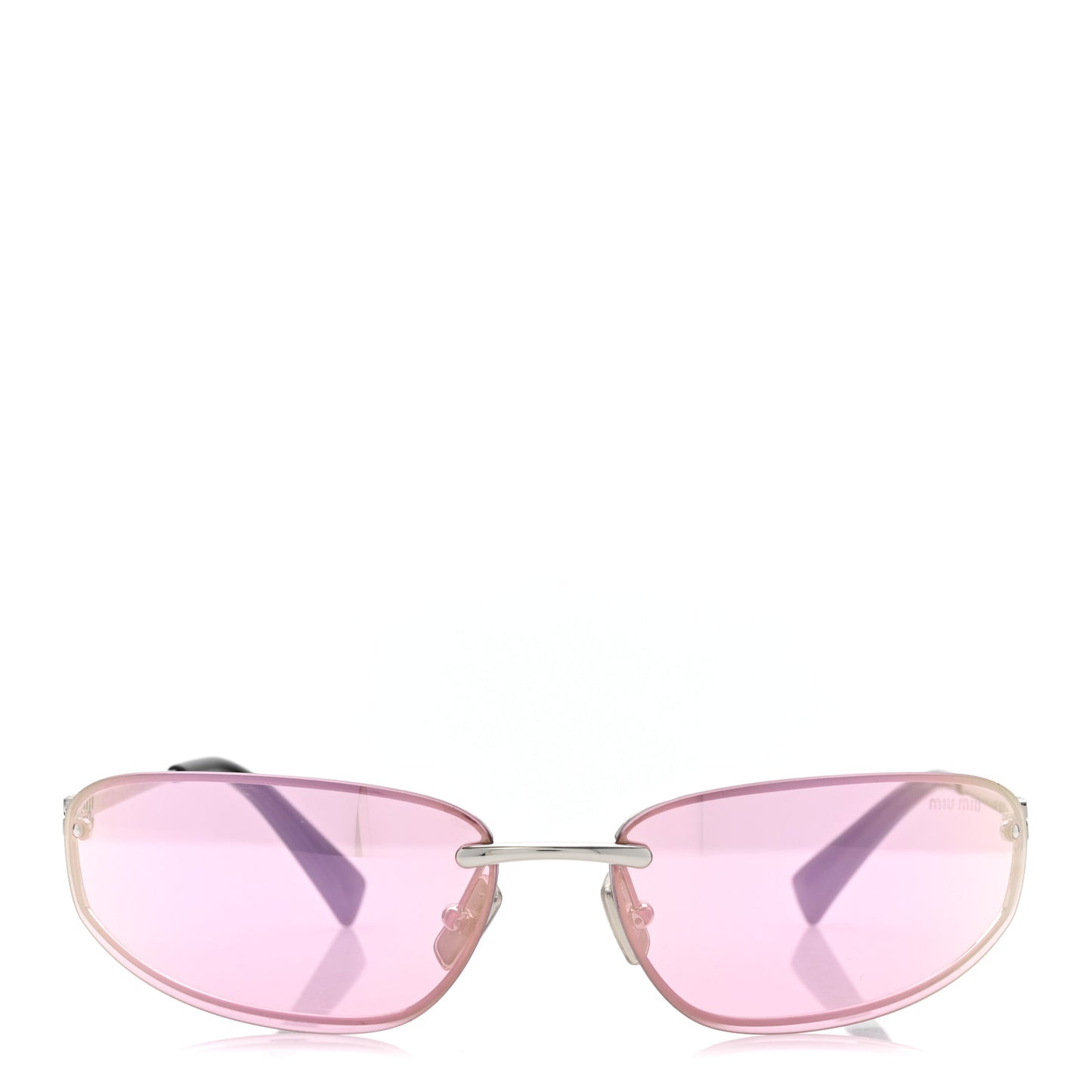 Metal Nocturne Sunglasses SMUA50 Pink Silver