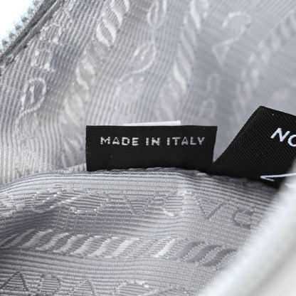 Prada Tessuto Nylon Mini Re-Edition 2000 Bag Fiordaliso 7 of 9