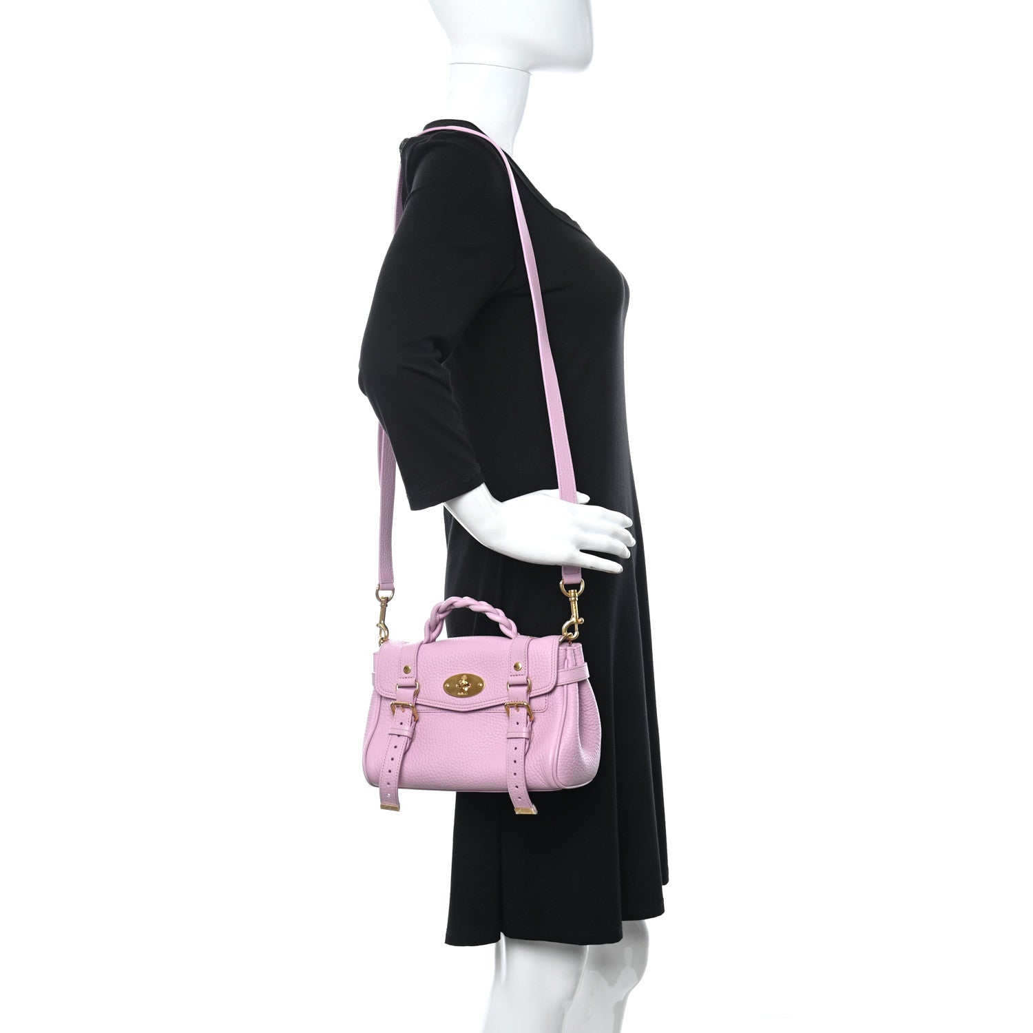 Mulberry Heavy Grain Mini Alexa Lilac Blossom 2 of 9