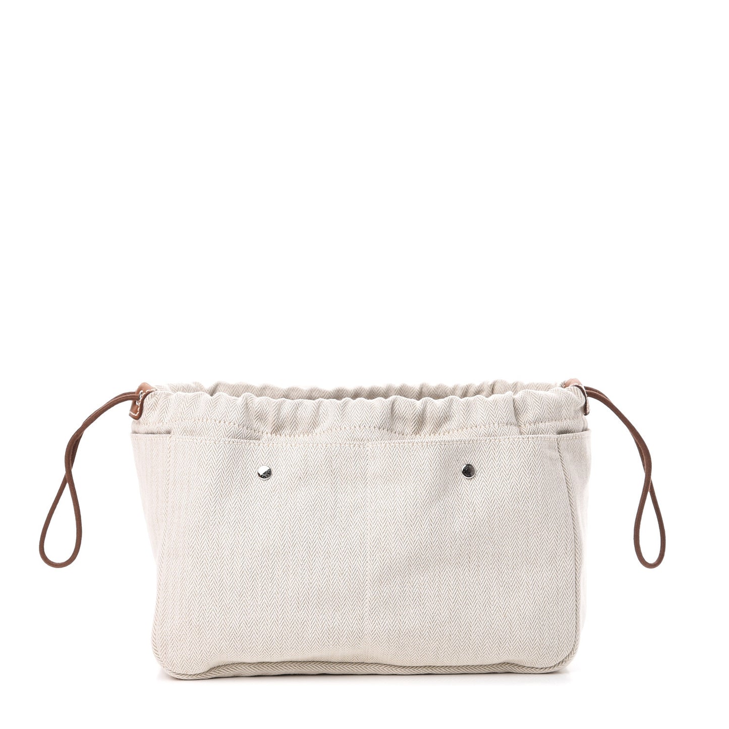 Canvas Barenia Fourbi 25 MM Pouch Naturel Fauve