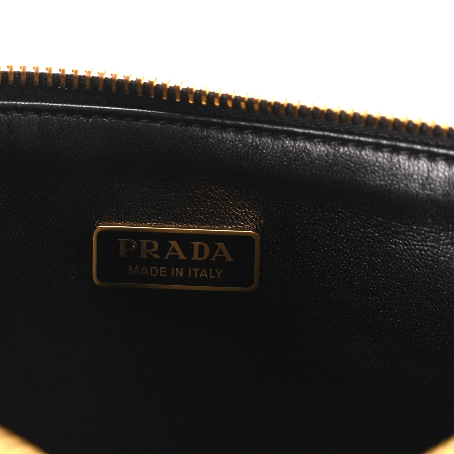 Prada Jacquard Calfskin Triangolo Symbole Embroidered Mini Triangle Double Bag Black Corda 6 of 16