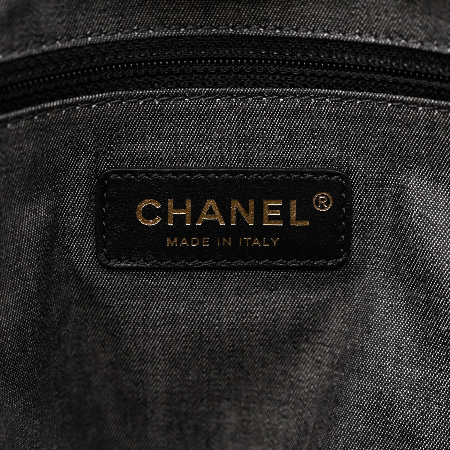Chanel Straw Raffia Calfskin Chain Small Deauville Tote Black 6 of 13