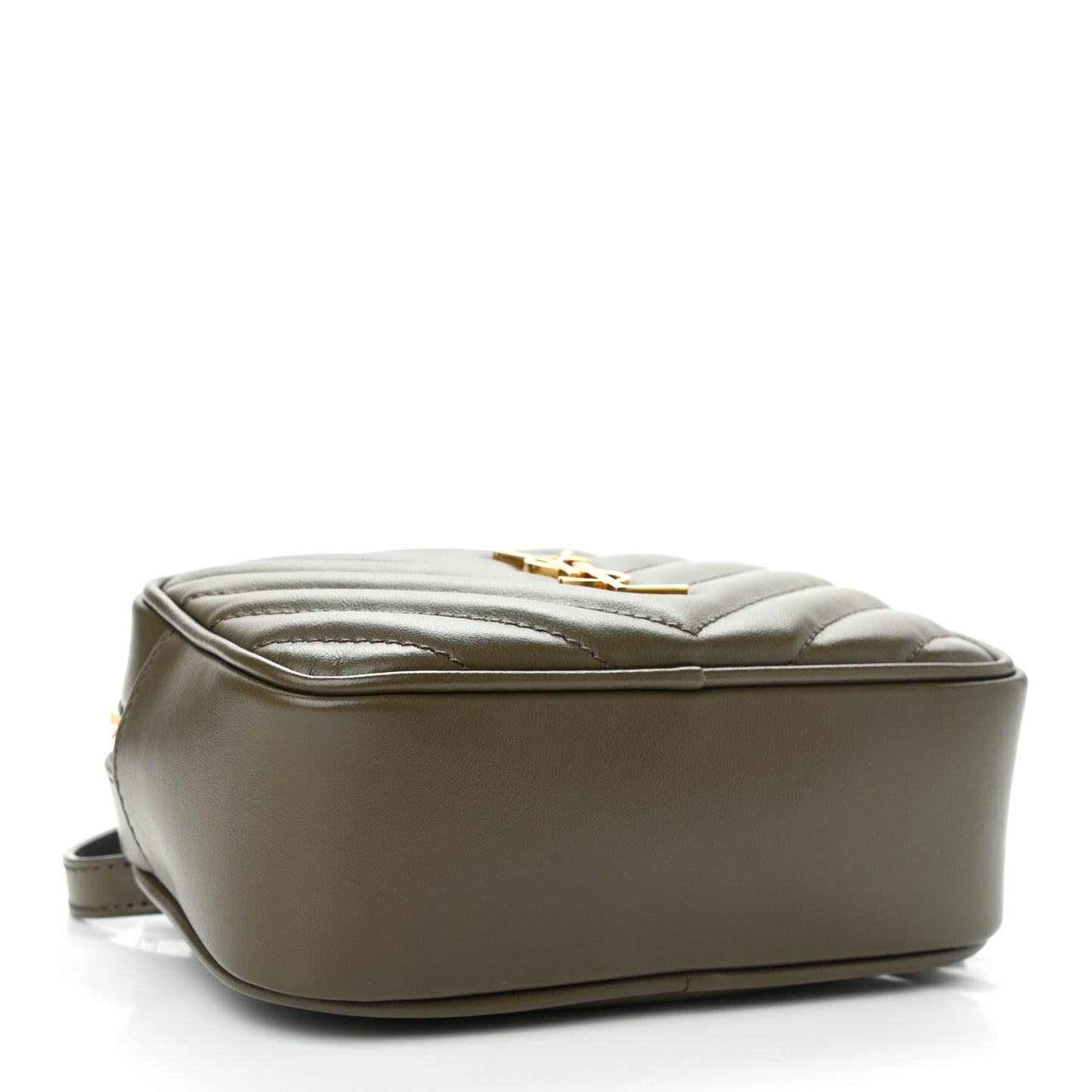 Calfskin Matelasse Monogram Lou Belt Bag Seaweed