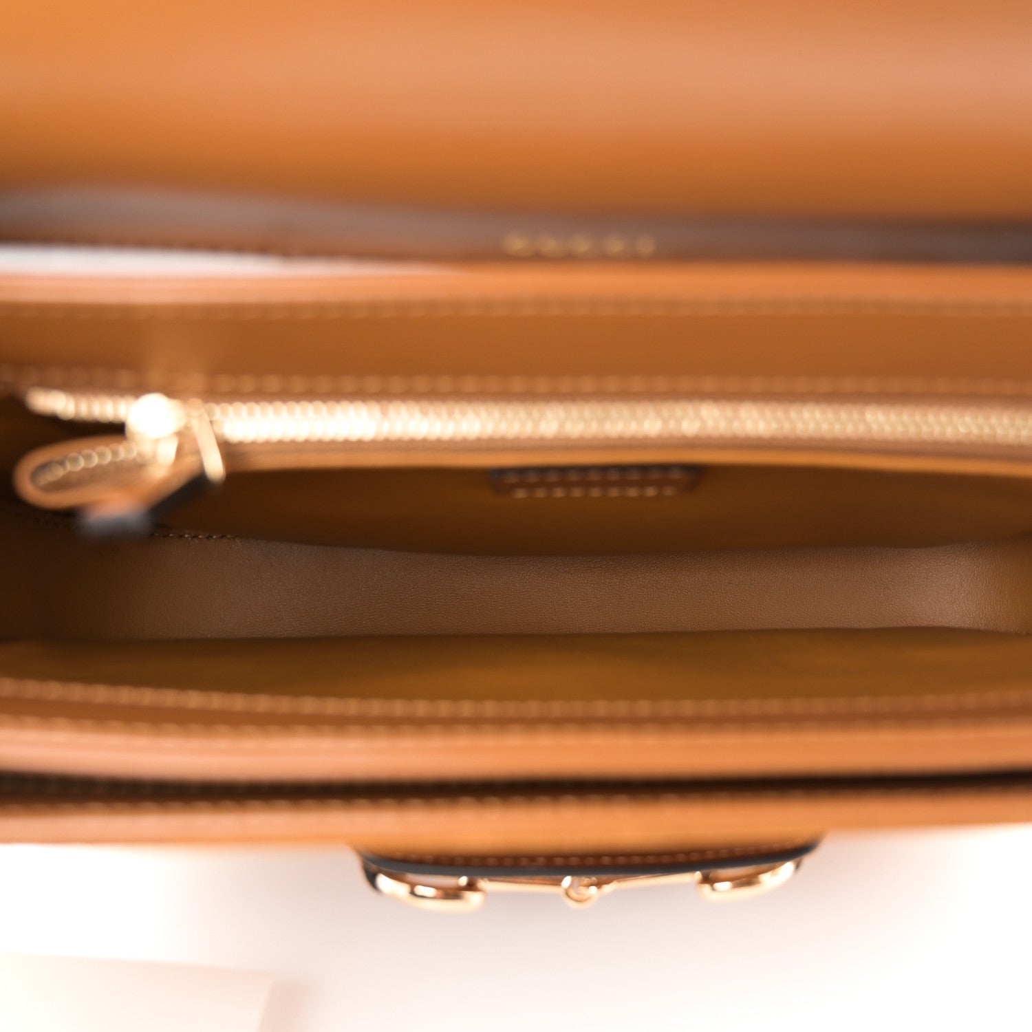 Gucci Suede Shearling Horsebit 1955 Shoulder Bag Brown 5 of 10
