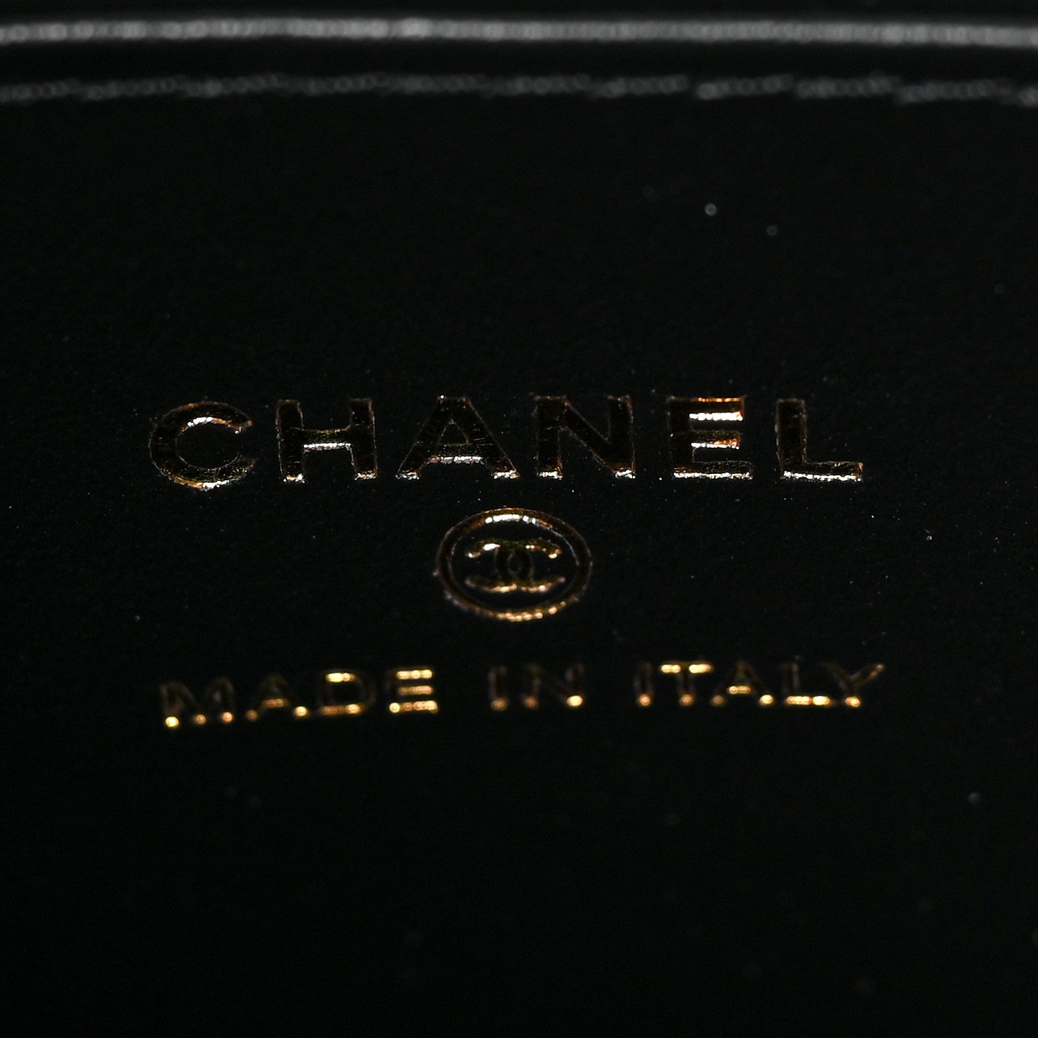 Chanel Shiny Aged Calfskin Quilted Mini Nano Kelly Shopper Black 5 of 8