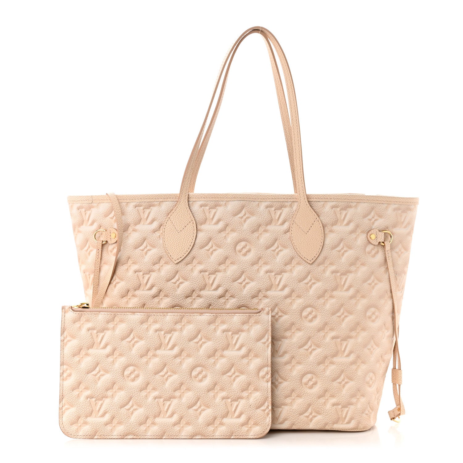 Louis Vuitton Empreinte Monogram Summer Stardust Neverfull MM Beige Clair 1 of 10