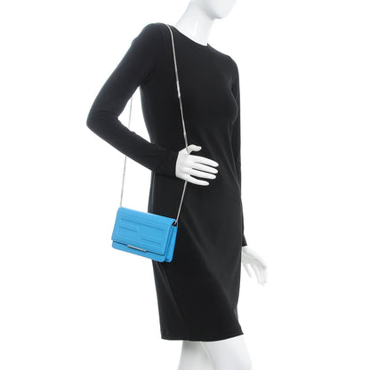 Fendi Vitello Flamingo Tube Wallet on Chain Maldives 2 of 8