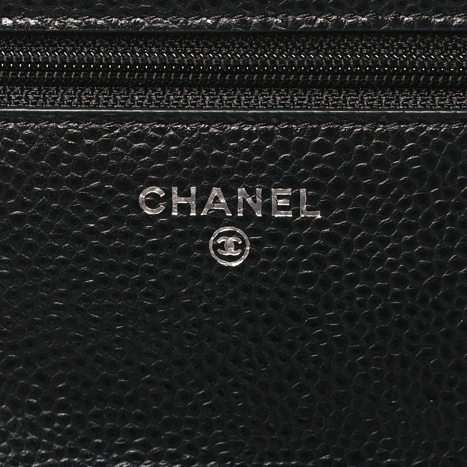 Chanel Caviar Quilted Wallet on Chain WOC Black 6 of 13