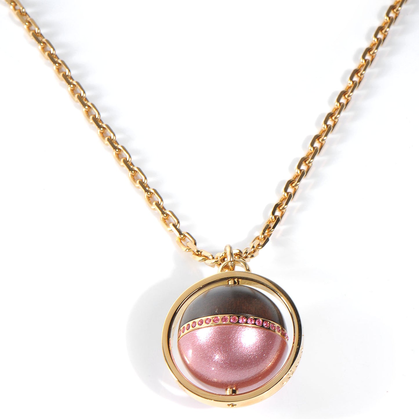 Magnetic Glitter Pendant Necklace
