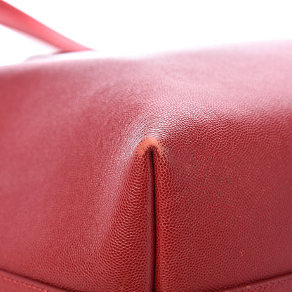 Tom Ford Grained Calfskin Small T Tote Red 17 of 19